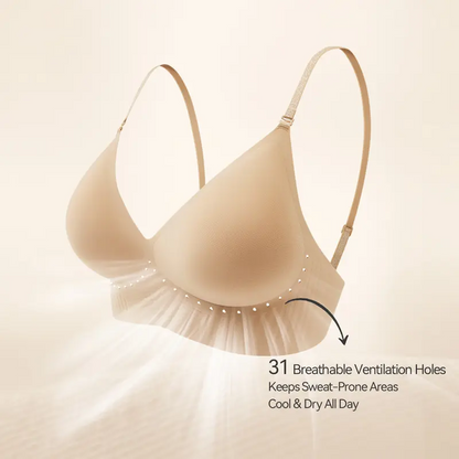 Low-Back Seamless Convertible Demi Bra