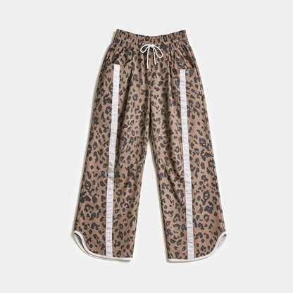 Women's High Waist Printed Wide Leg Sweatpants