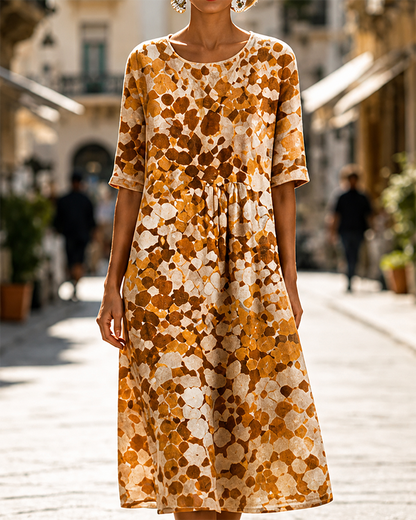 Printed Loose Dress