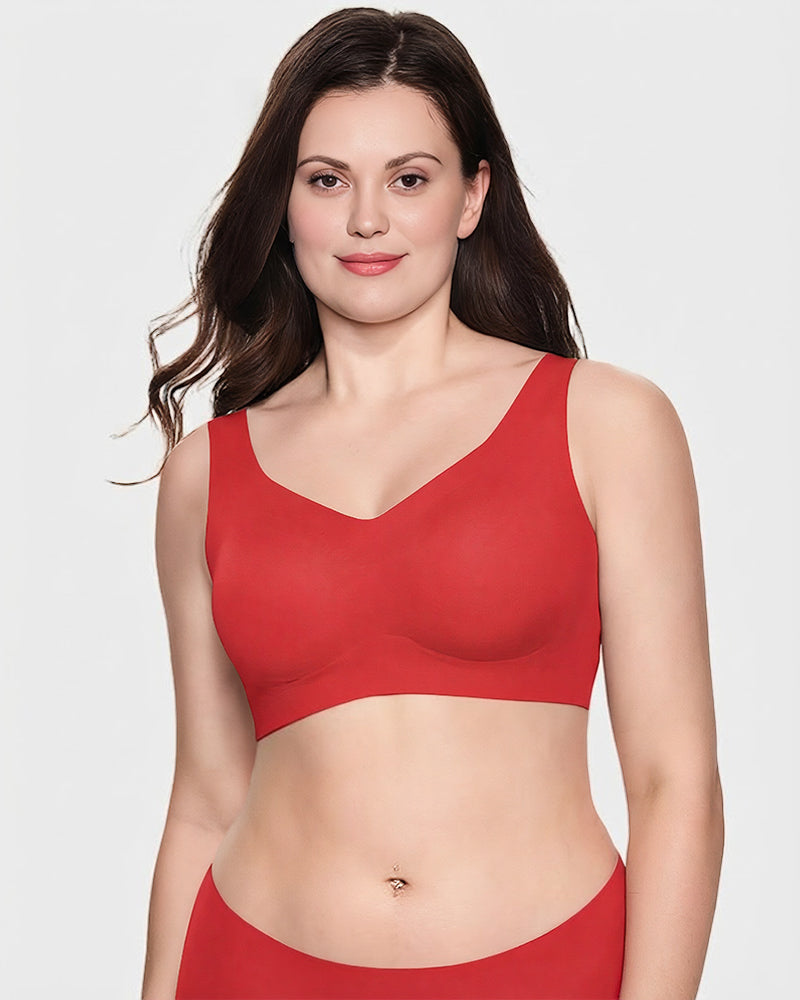 Lifting Wire-Free Antibacterial Jelly Bra