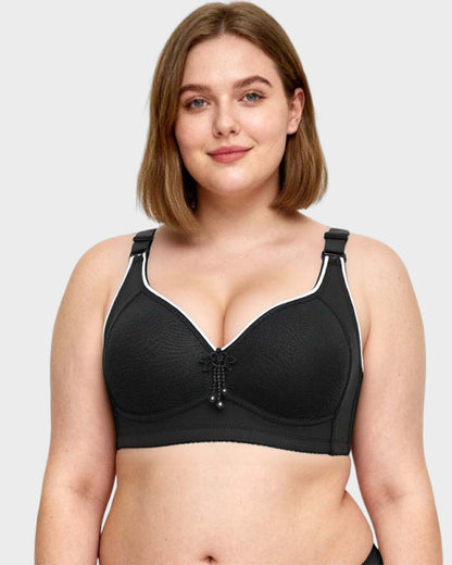 The 5-Piece Set | Wireless Push-Up & Jacquard Lace