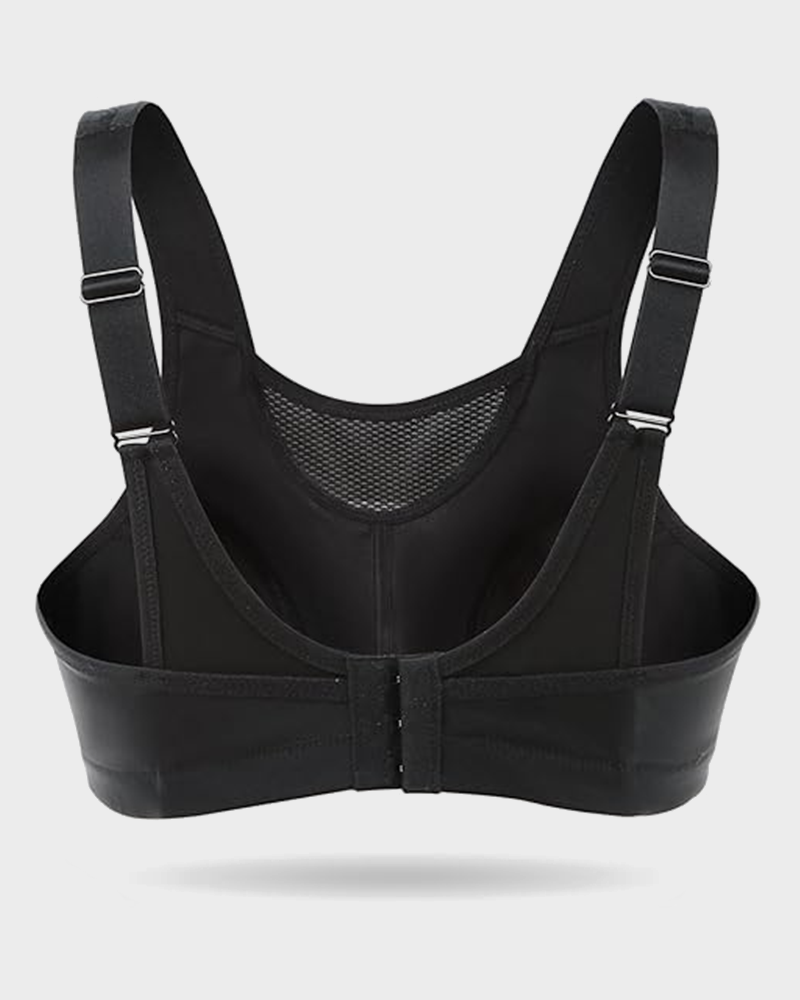 High Impact Sports Bra Plus Size Wirefree Bounce Control