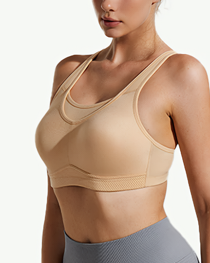 High Impact Sports Bra Plus Size Wirefree Bounce Control