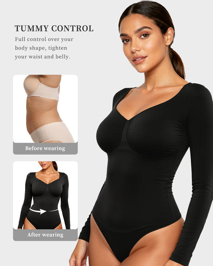 Long Sleeve Shaping Bodysuit