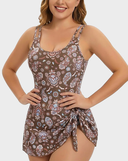 Summer Tummy Control One-Piece Swimsuit