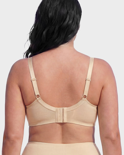 Floral Lace Minimizer Comfort Bra