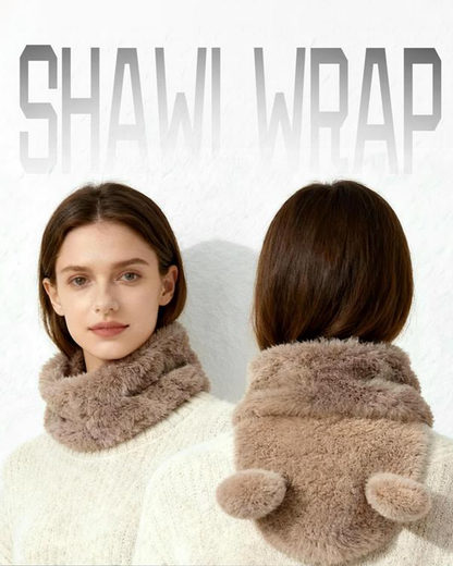 Unisex Windproof Thermal Hat with Cute Bear Ears