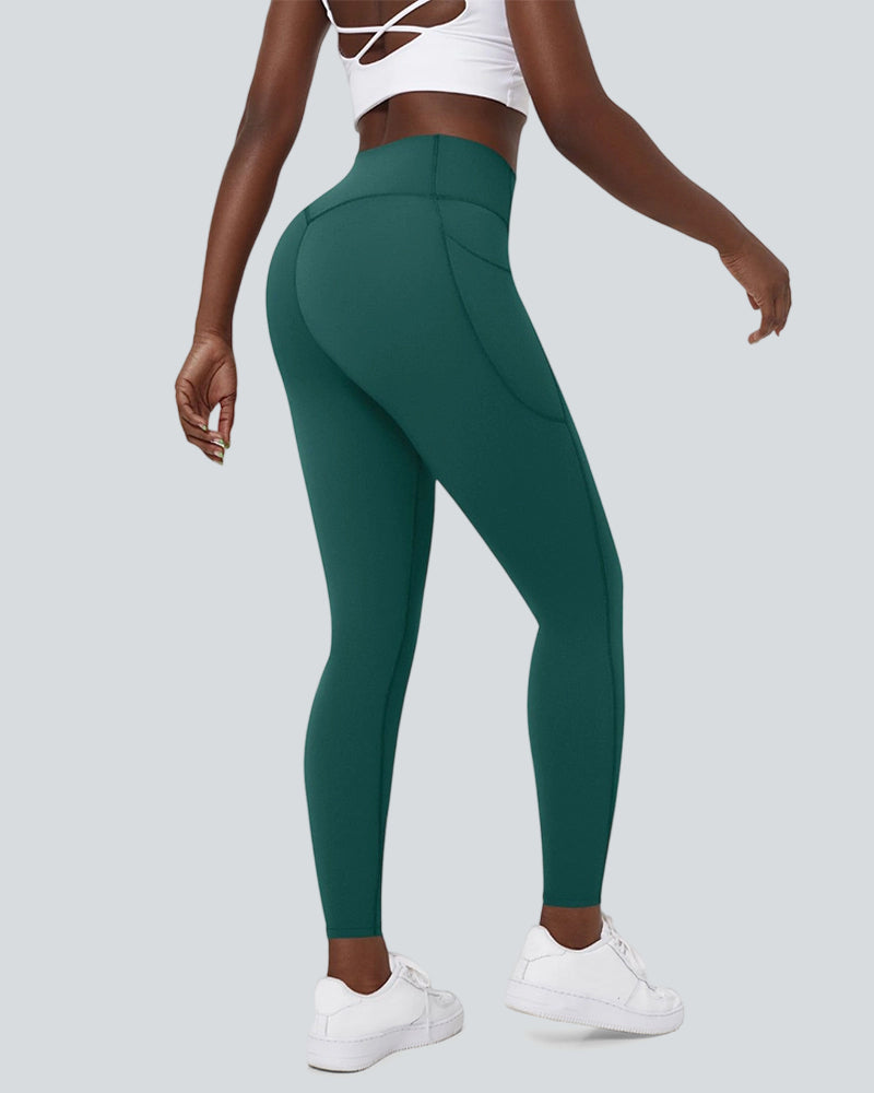 High Waisted Tummy Control Shaping Training Leggings