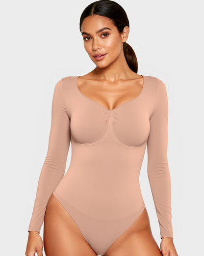 Long Sleeve Shaping Bodysuit