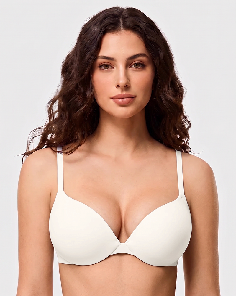 Teardrop Push-Up Underwire T-Shirt Bra