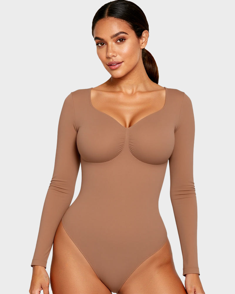 Long Sleeve Shaping Bodysuit