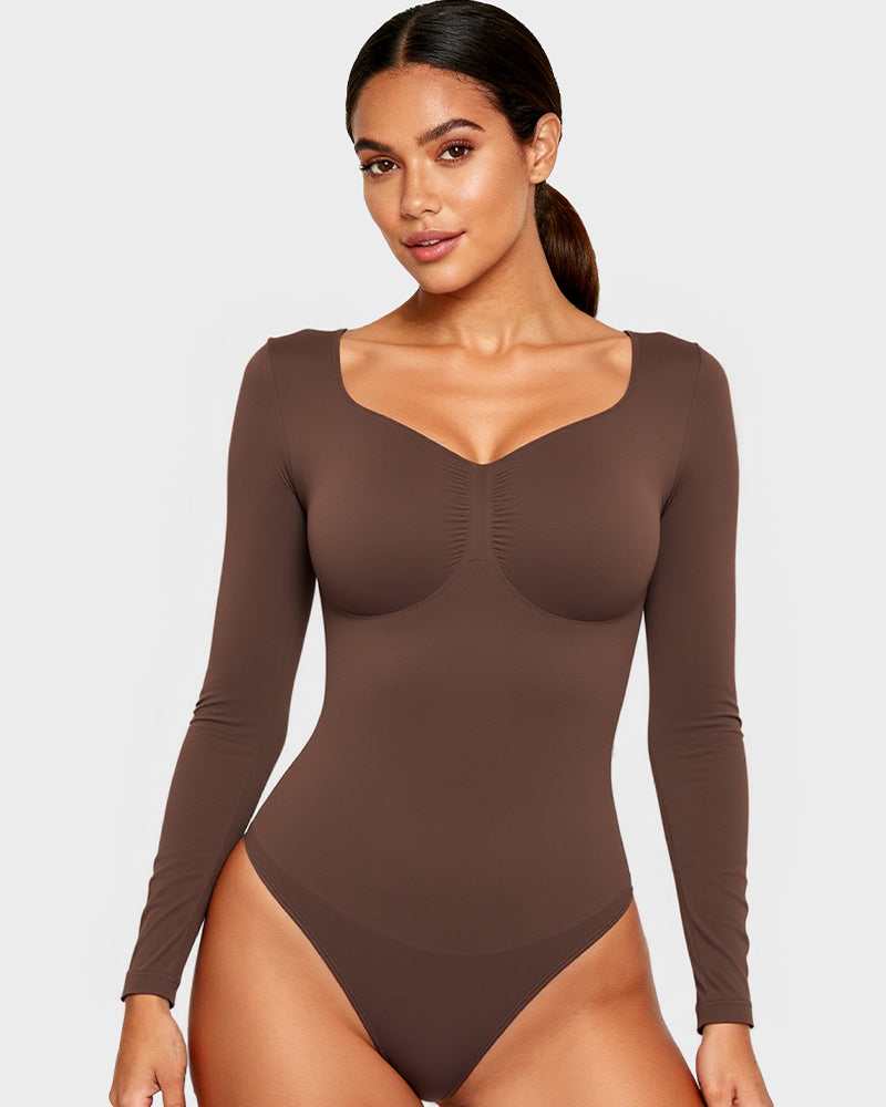 Long Sleeve Shaping Bodysuit