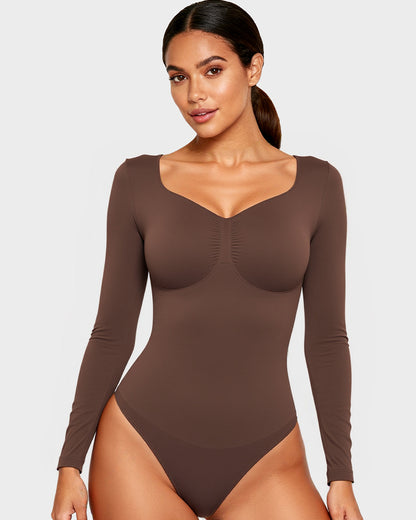 Long Sleeve Shaping Bodysuit