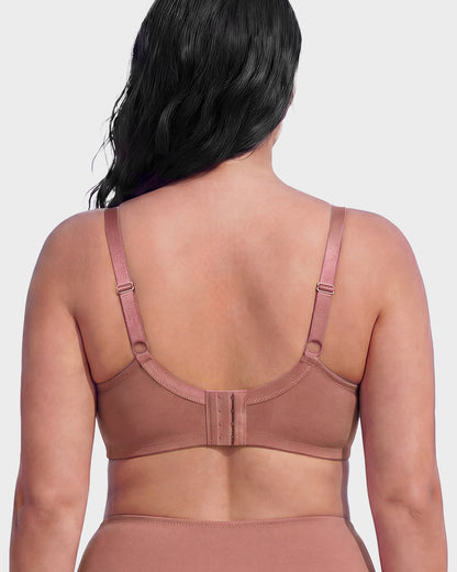 Floral Lace Minimizer Comfort Bra