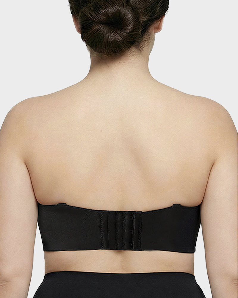 Full Support Non-Slip Convertible Bandeau Bra
