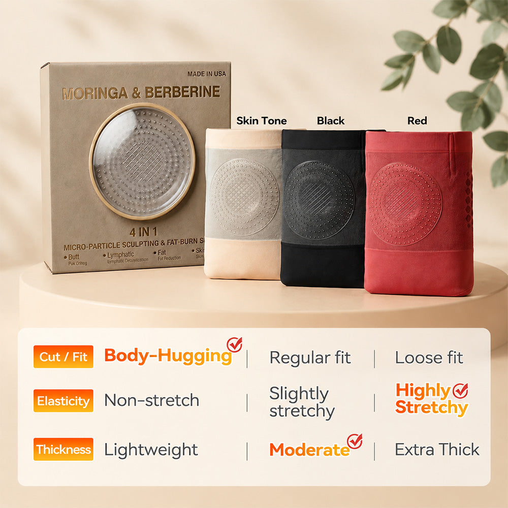 2026 New Release:Moringa & Berberine 4-in-1 Micro-Particle Shaping & Fat Burning Shorts