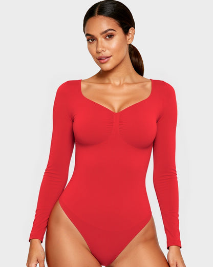 Long Sleeve Shaping Bodysuit