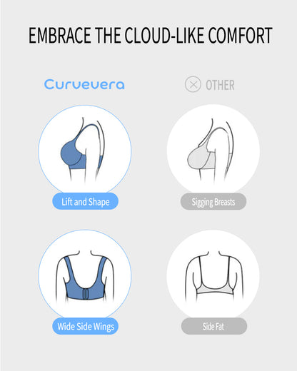 Lace Underwire Padded Push Up Bra