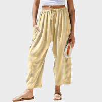 Yellow White Striped