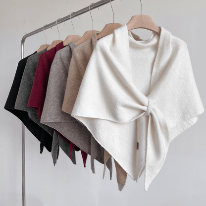 Women's Solid Color Scarf Casual Soft Comfortable Shawl for Daily Wear