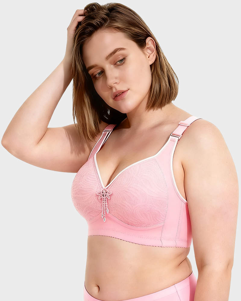 The 5-Piece Set | Wireless Push-Up & Jacquard Lace