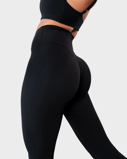 High Waisted Tummy-Control Butt Lifting Seamless Workout Leggings