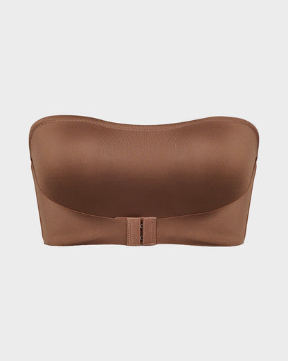 Front Closure Wireless Seamless Bandeau Bra