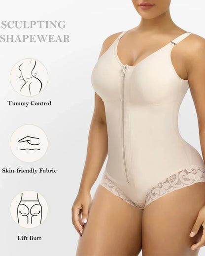 Colombian Overbust Shapewear Tummy Control Brief for Women
