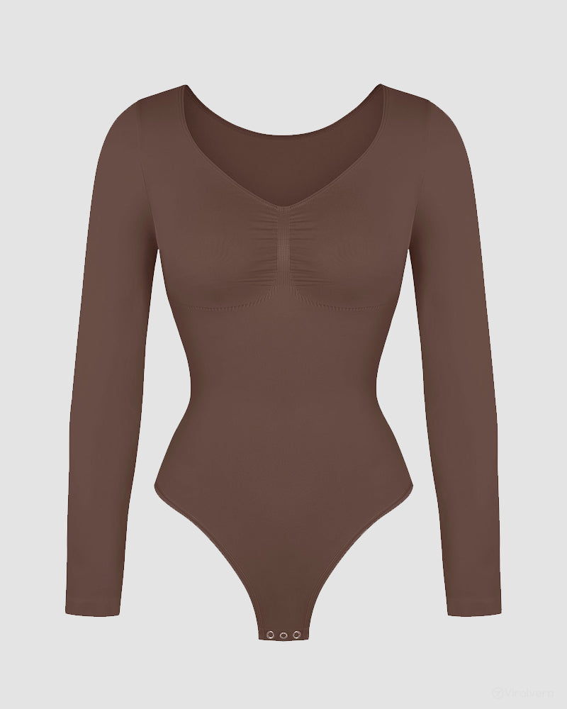 Long Sleeve Shaping Bodysuit