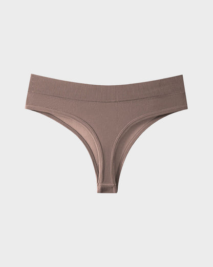 Comfort Seamless Sport Thong Panties (9 Pack)
