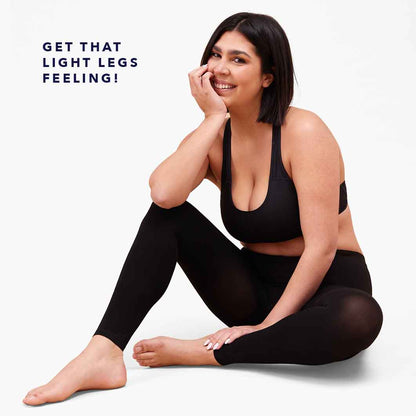 Curvevera Footless High Waisted Compression Tights