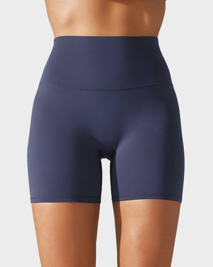 High-Waist Mesh Tummy Control Breathable Boyshorts