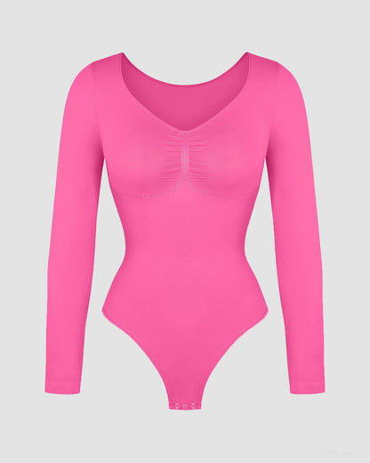 Long Sleeve Shaping Bodysuit