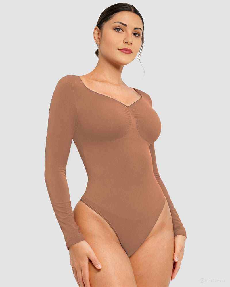 Long Sleeve Shaping Bodysuit