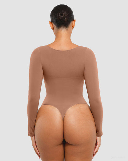 Long Sleeve Shaping Bodysuit