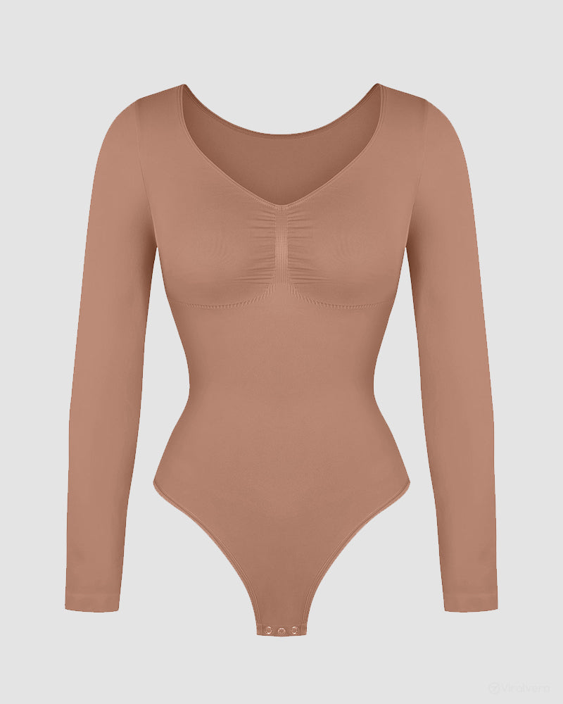 Long Sleeve Shaping Bodysuit