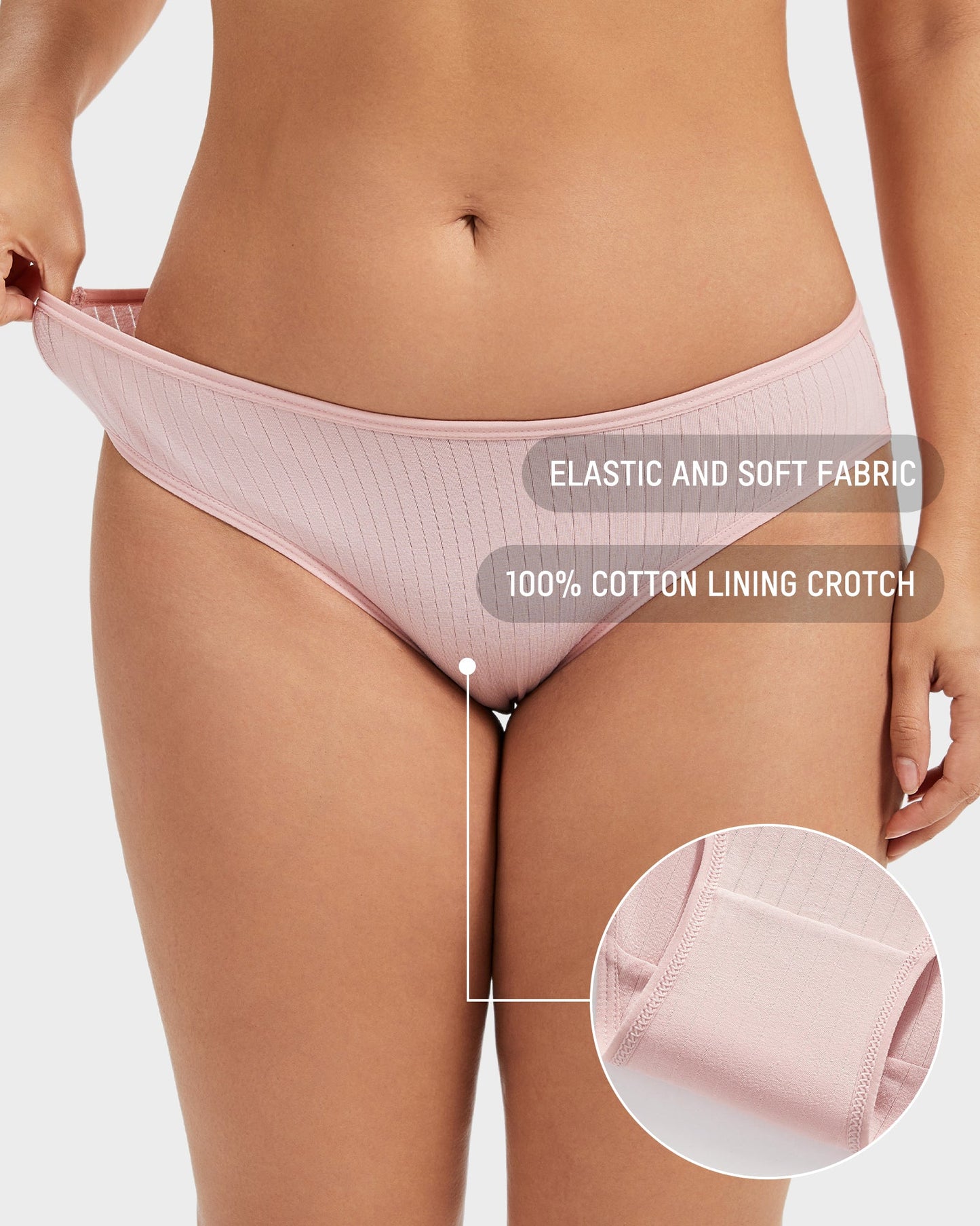 Everyday Comfort Low-Waist Cotton Briefs (4 Pack)