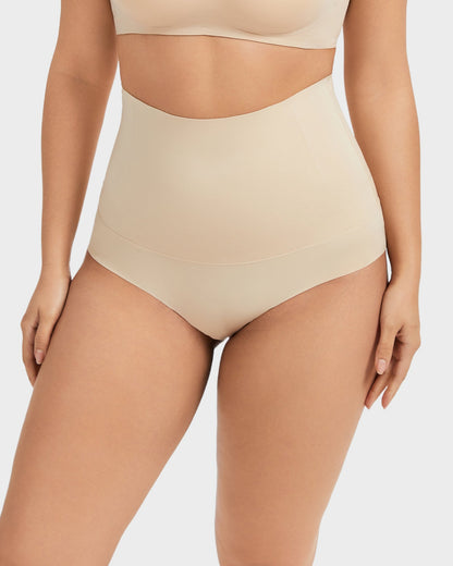 High Waist Seamless Tummy Control Panties (5 Pack)