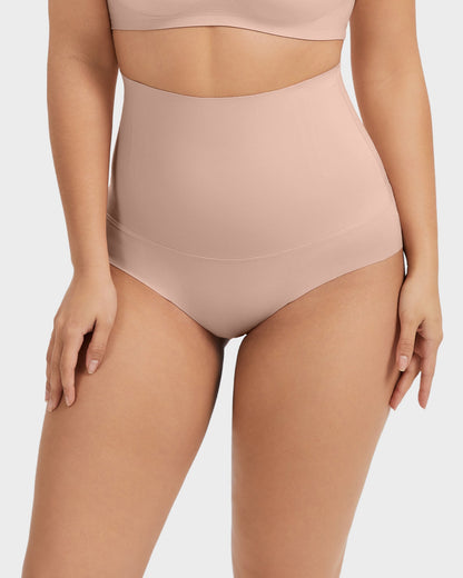 High Waist Seamless Tummy Control Panties (5 Pack)