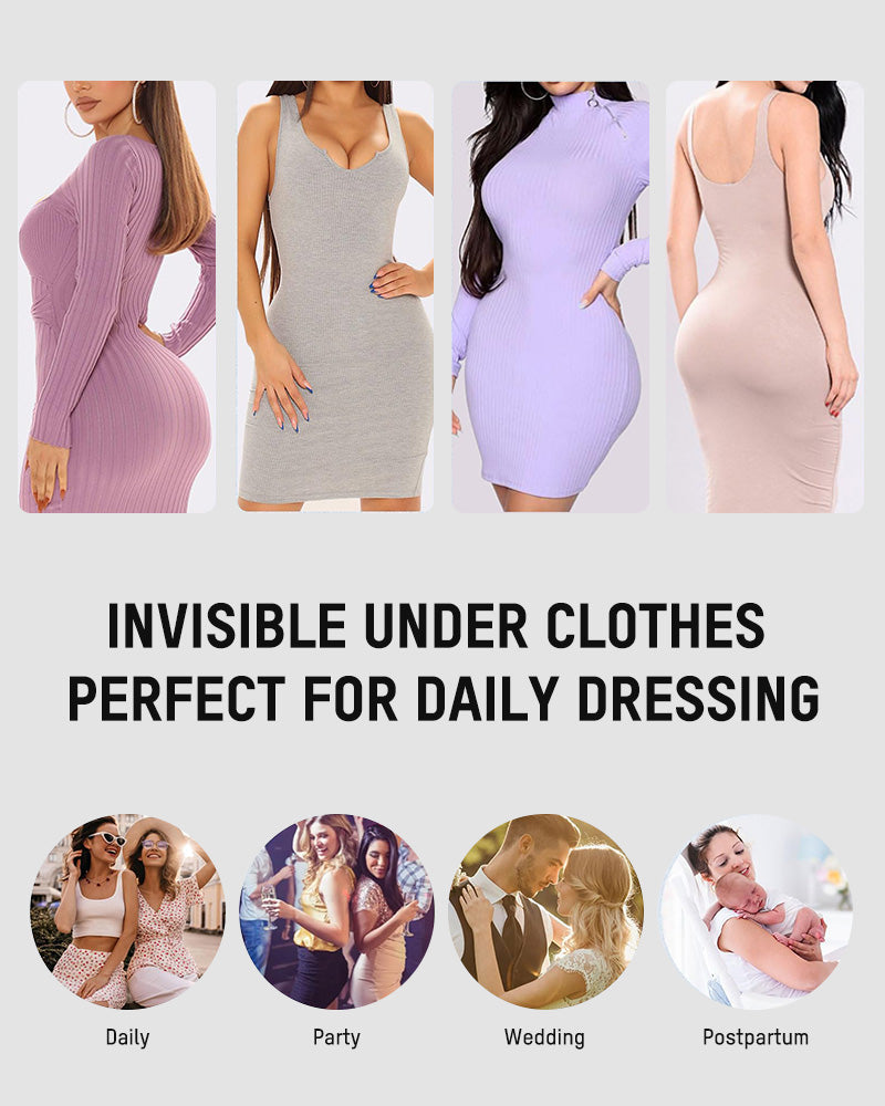 PowerMesh Deep V Bodysuit Shapewear