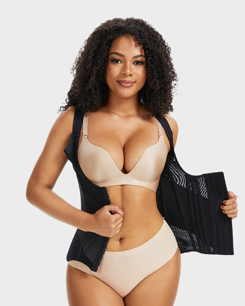 PowerMesh Double-Layer Waist Trainer Shapewear