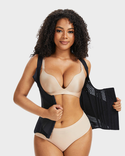 PowerMesh Double-Layer Waist Trainer Shapewear