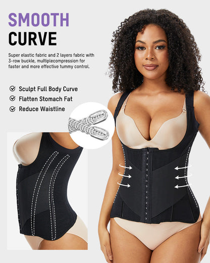 PowerMesh Double-Layer Waist Trainer Shapewear