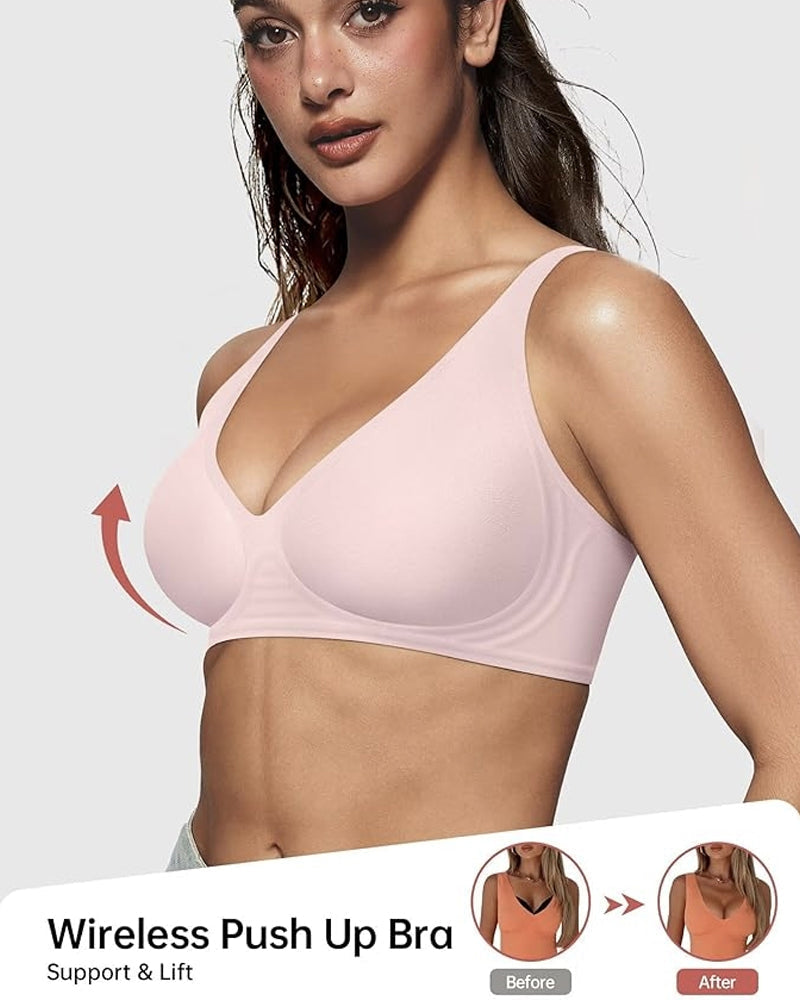 Confort Fit Souple sans fil de confort Deep V sans fil