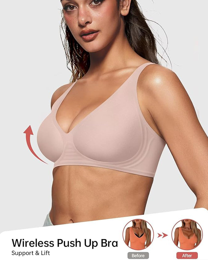 Confort Fit Souple sans fil de confort Deep V sans fil