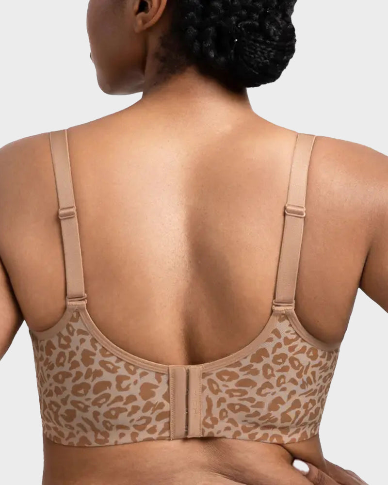 Sexy Sheer Zebra Mesh Underwire Bra