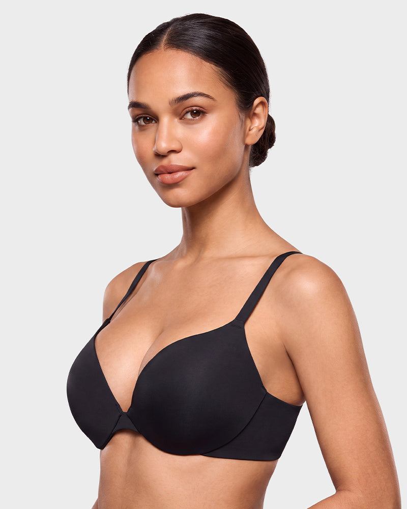 Teardrop Push-Up Underwire T-Shirt Bra