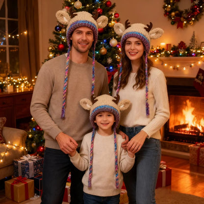 Original Design Festive Christmas Antler Hat