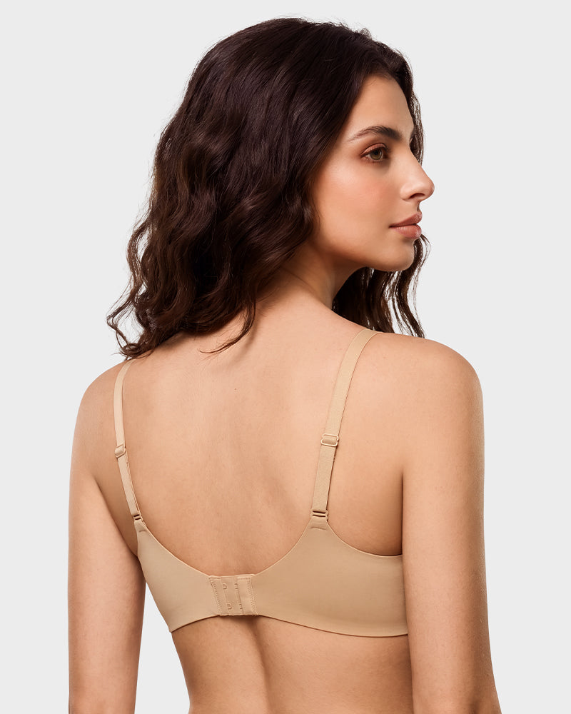 Teardrop Push-Up Underwire T-Shirt Bra