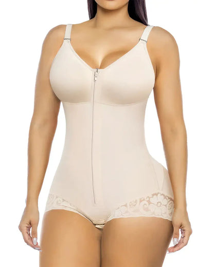 Colombian Overbust Shapewear Tummy Control Brief for Women